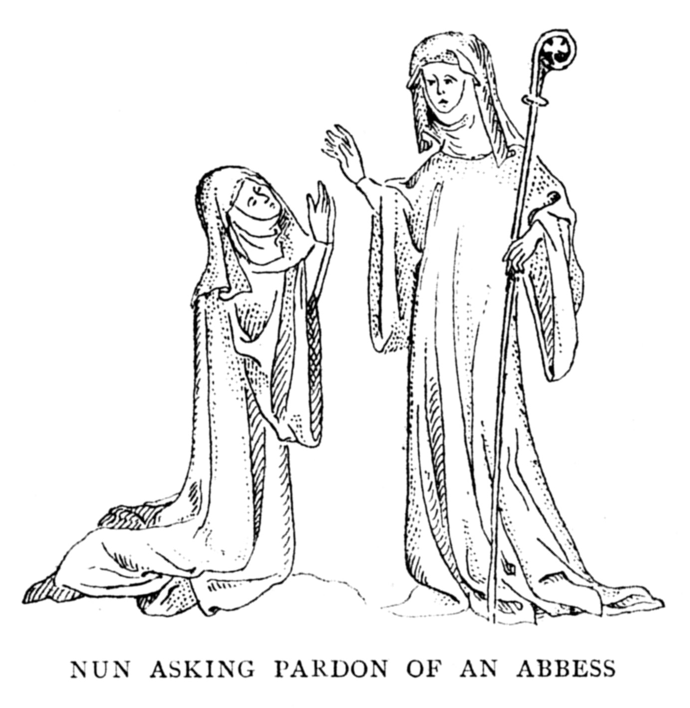 1383x1420 Medieval Nuns Clothing What Did Nuns Wear In The Middle Ages