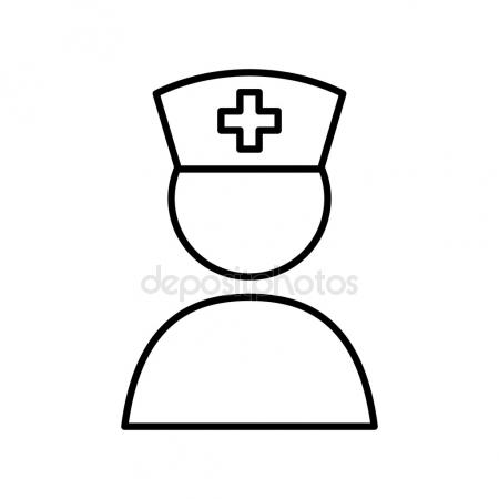 450x450 Nurse Hat Icon Design Stock Vector Yupiramos