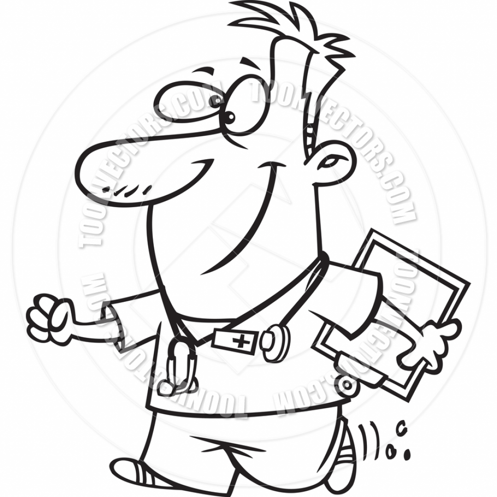 1024x1024 Cartoon Drawing Nurse Cartoon Drawing Nurse