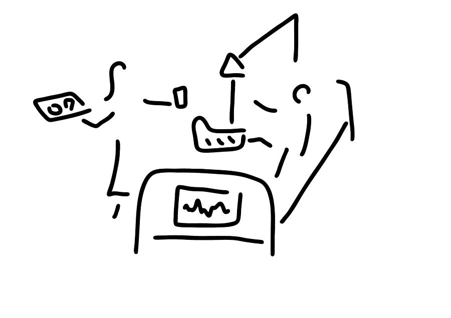 900x635 Nurse Hospital Patient Drawing By Lineamentum