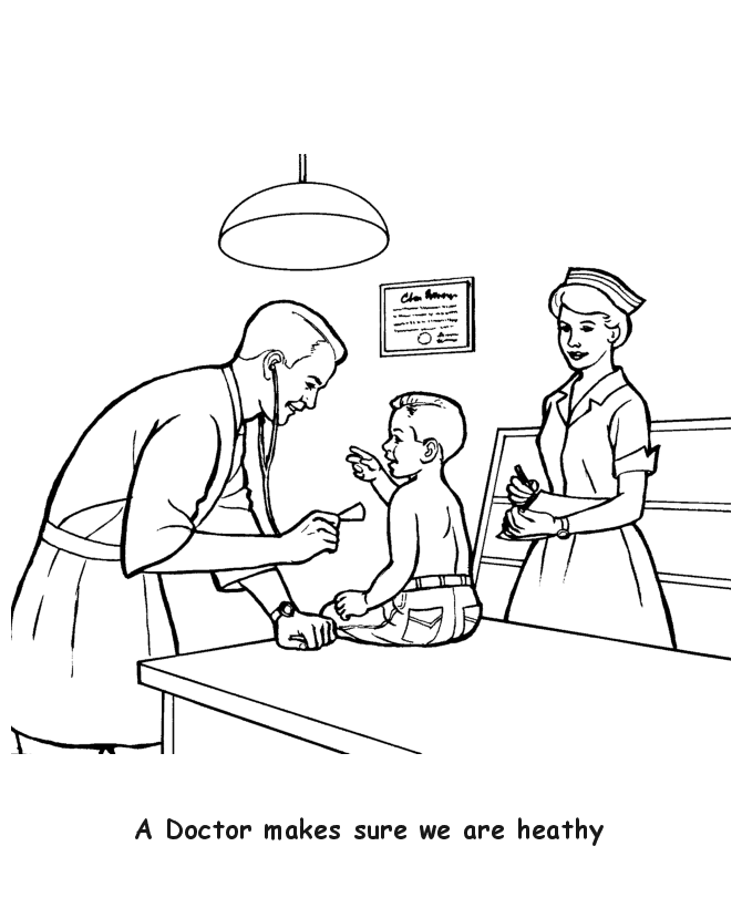 670x820 Coloring Pages For School Nurses Coloring Page For Kids
