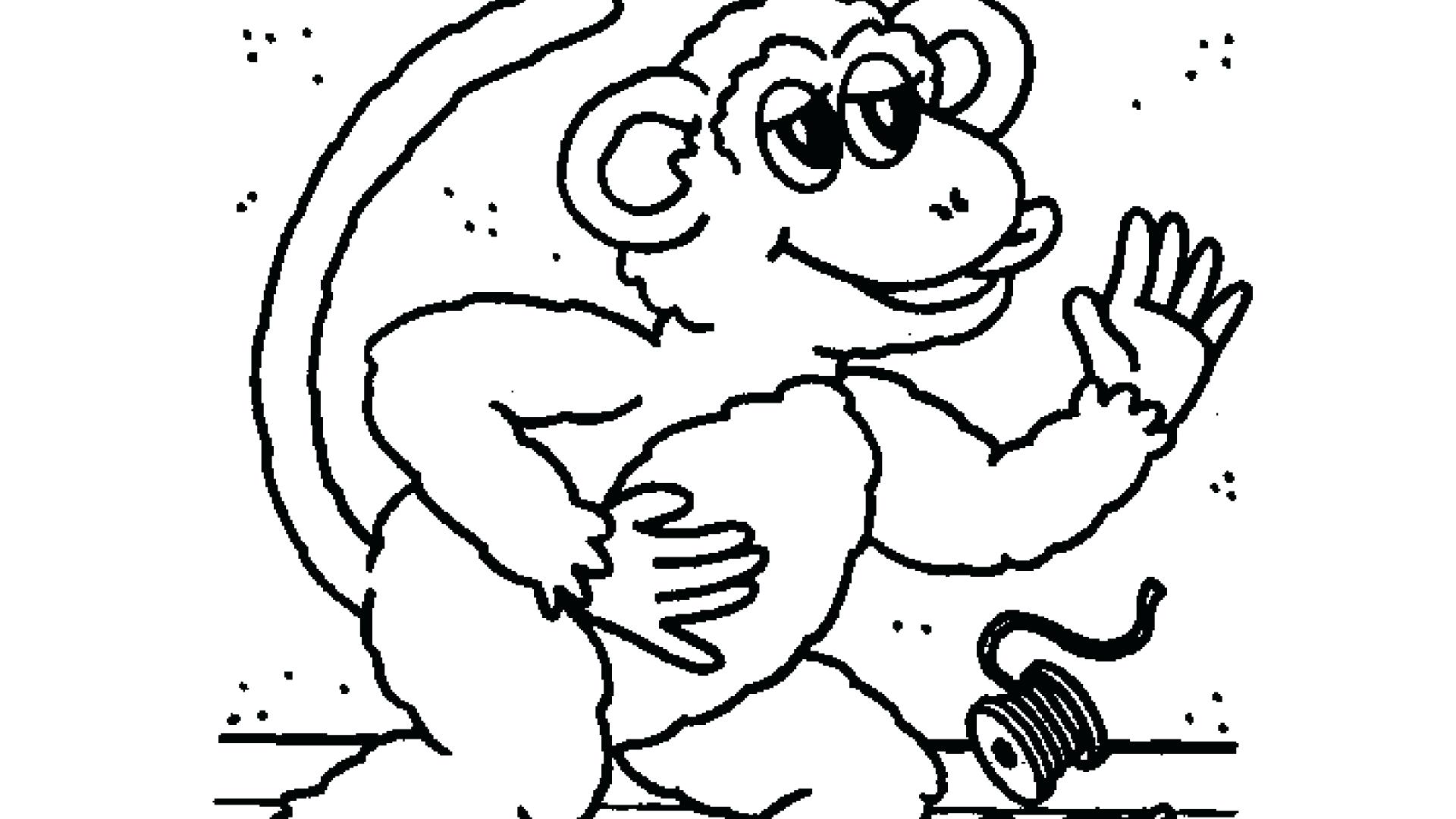 1920x1080 Coloring Duckling Coloring Page