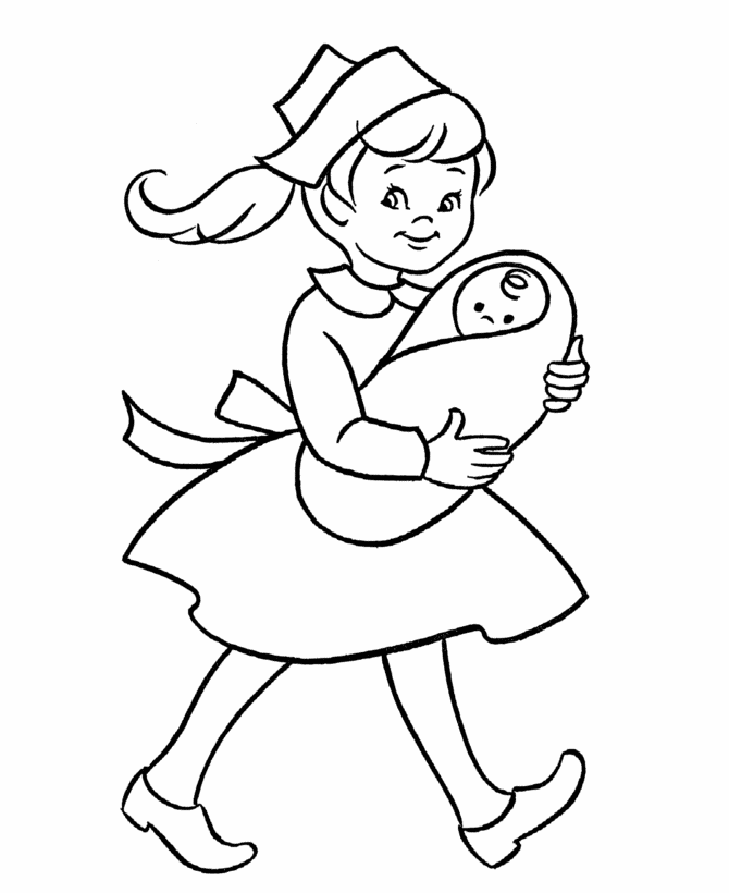 670x820 Nurse Coloring Page