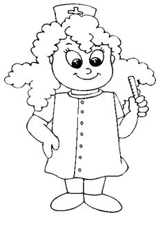 236x332 Nurse Printable Coloring Pages Nursing