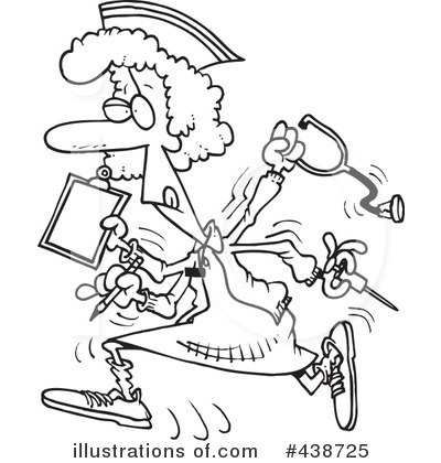 400x420 Nurse Clipart Stressed