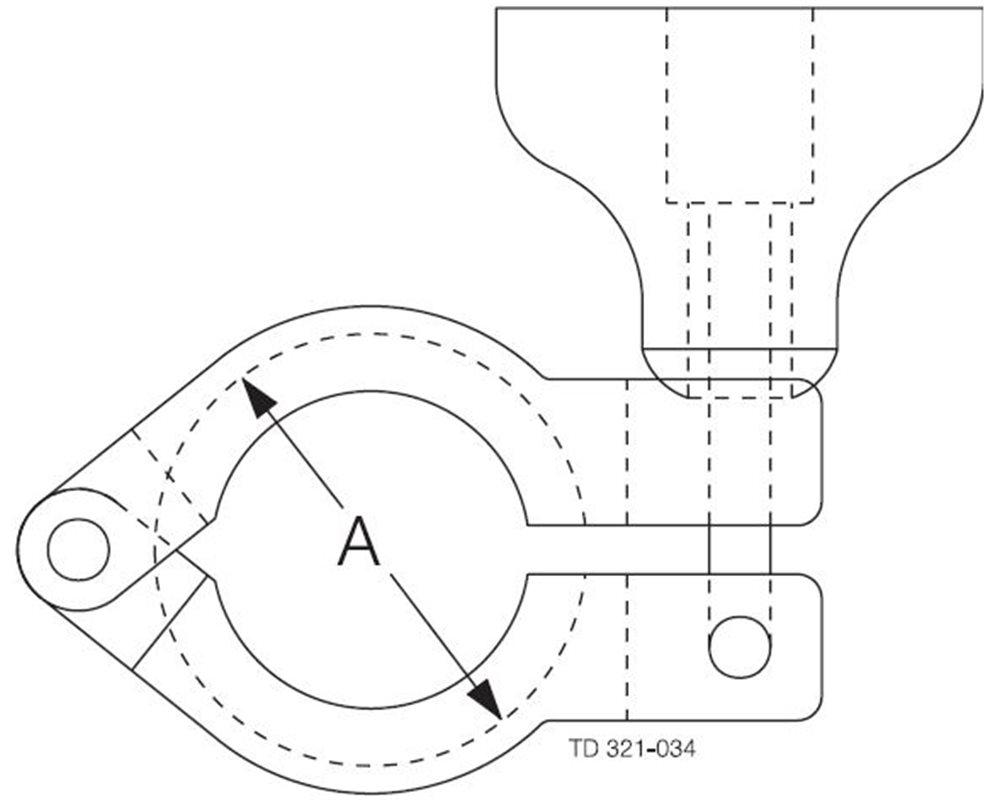 1000x800 13mhhs 1.0 304 Fitting Fractional Tri Clamp 211290