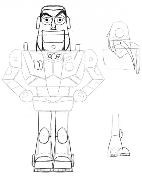 564x700 Buzz Lightyear