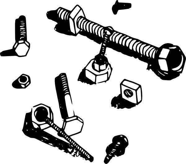 600x532 Nuts And Bolts Clip Art