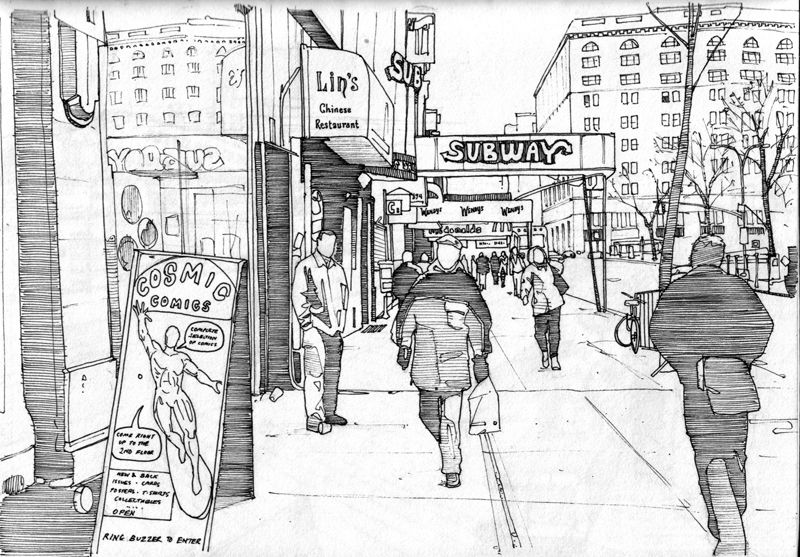 800x557 Black Amp White Sketches 948 Norman Foster Source