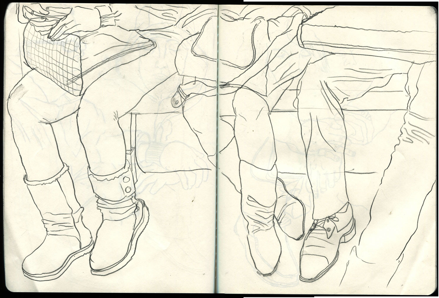 1490x1011 New York City Subway Train Drawings Breaking In A New Sketchbook