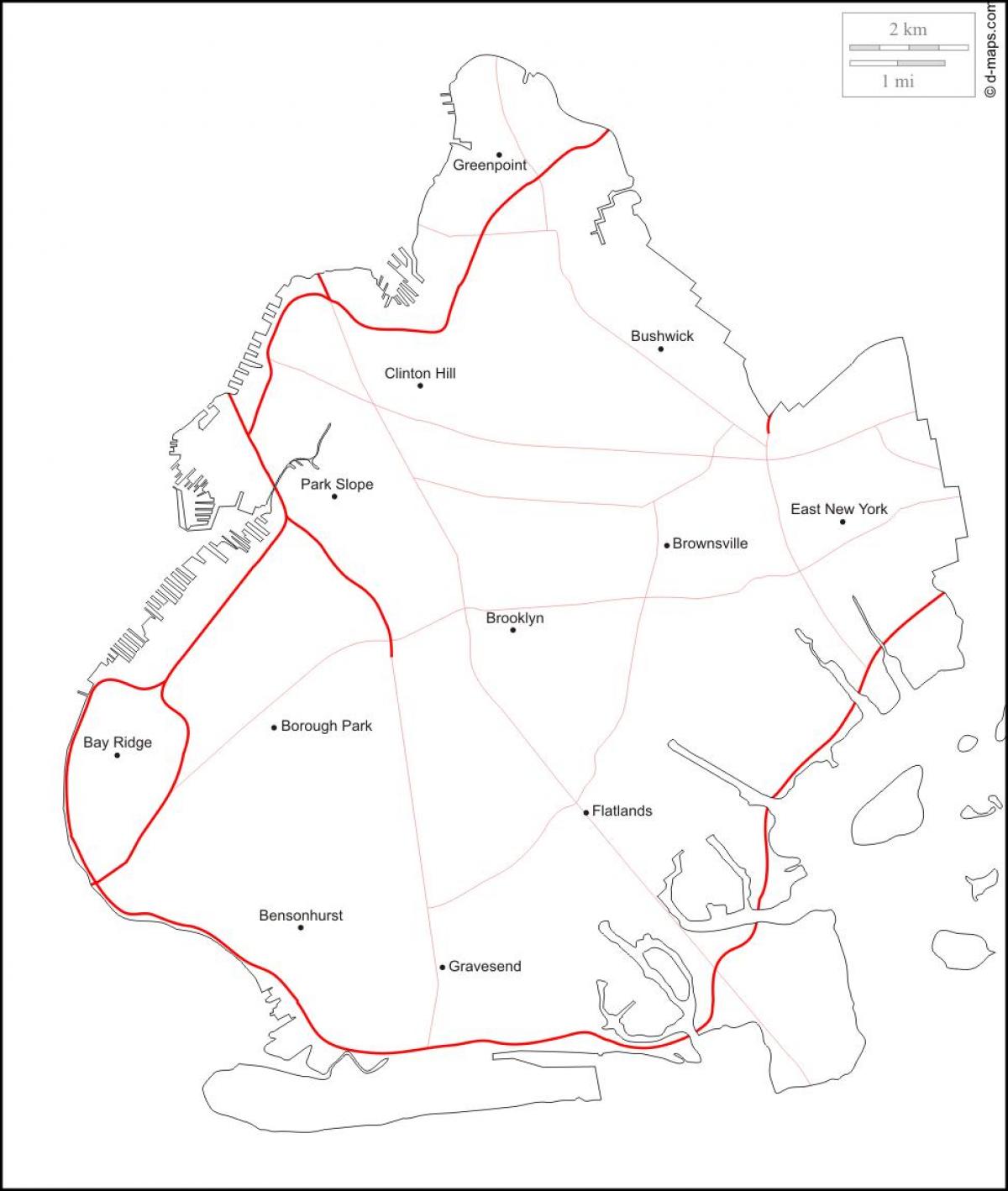 1200x1418 Map Of Bay Ridge Brooklyn