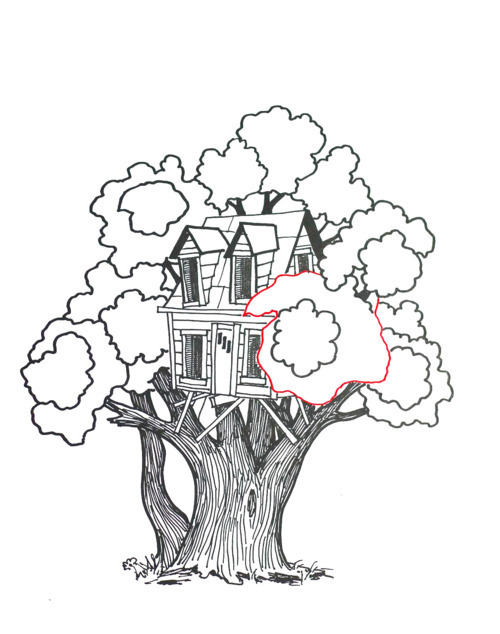500x634 Tree House