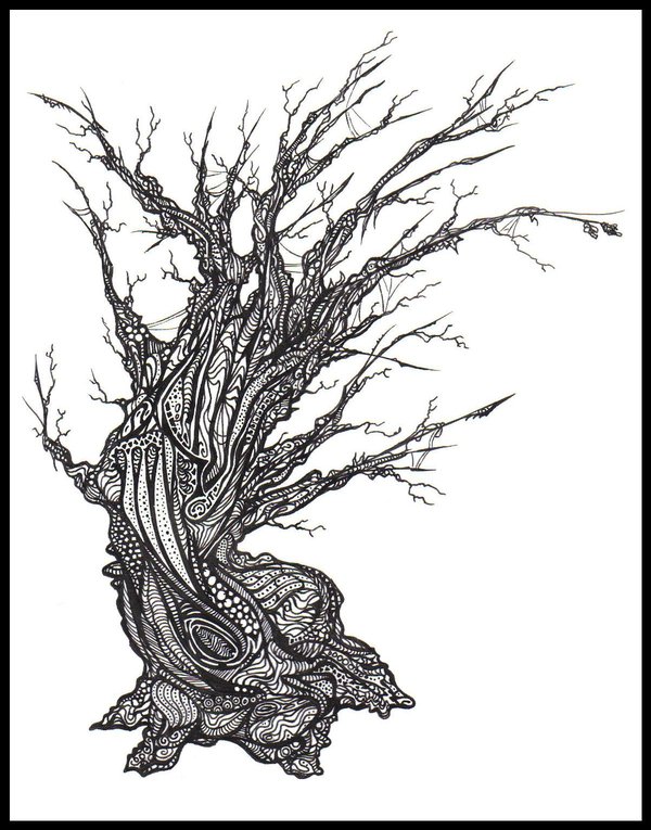 600x765 Spider And The Old Oak Tree By Kruggar