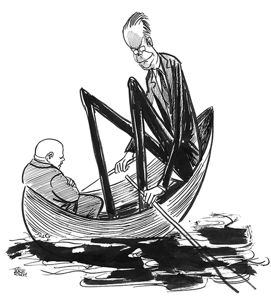 550x613 Up The Political Creek With Two Oars Hear The Boat Sing