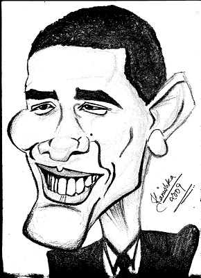 290x400 Sketches And Calligraphy Through My Pencil! Barack Obama'S