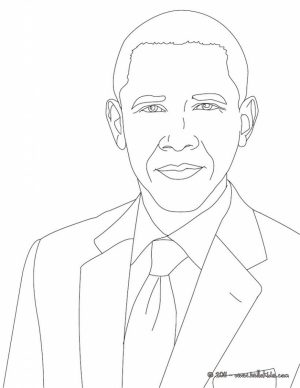 300x388 Barack Obama Coloring Pages
