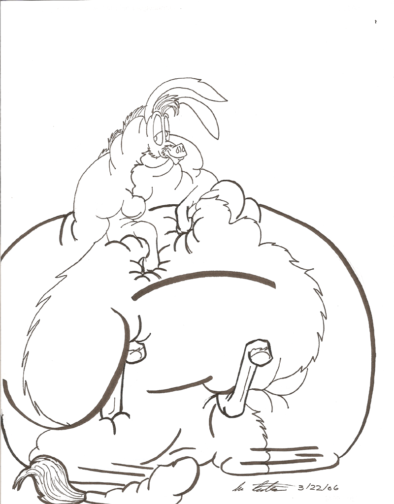 800x1024 Obese Waffles Line Art By Fatassclub