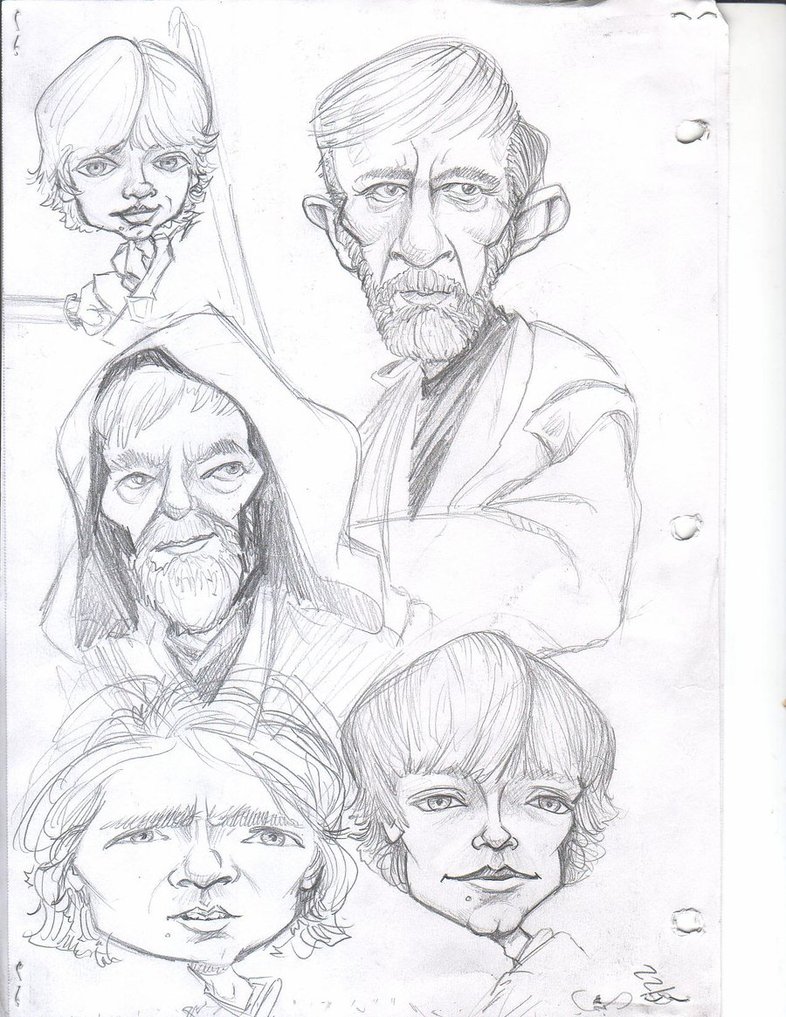 786x1017 Obi Wan Kenobi, Luke Skywalker By Infiltr8arts