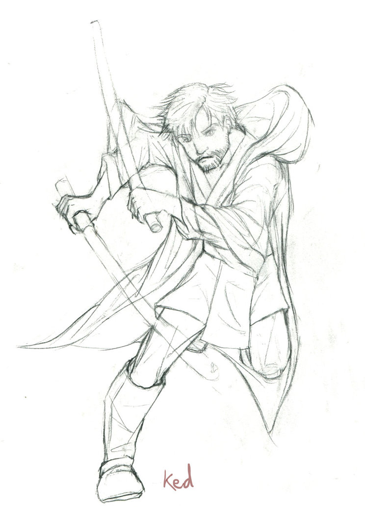 744x1073 Obi Wan Kenobi By Ked V