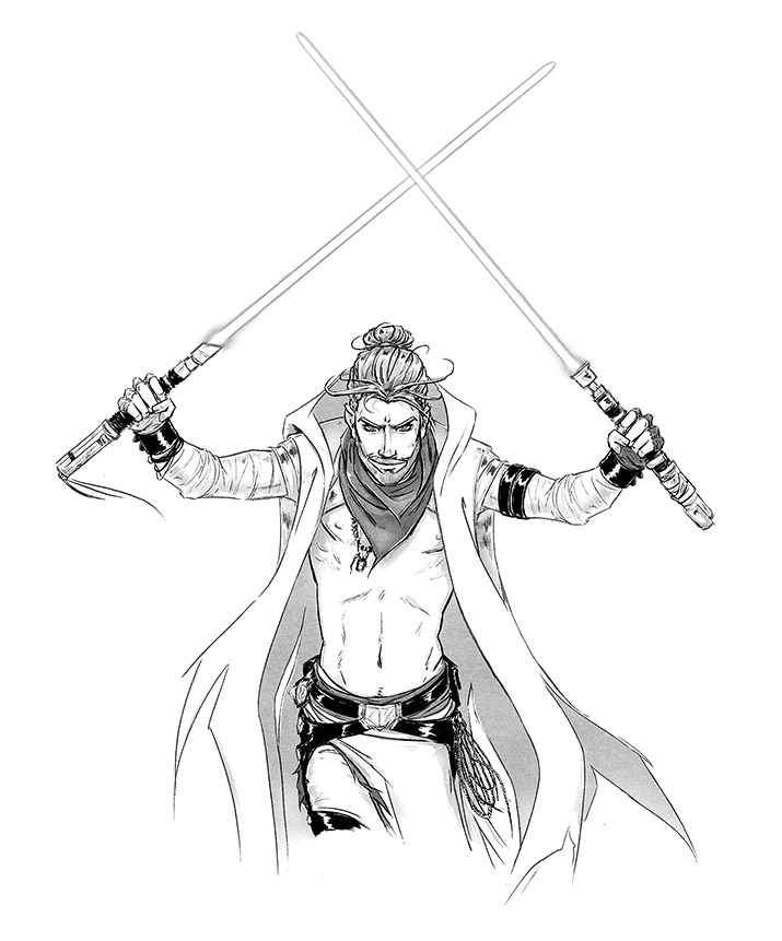 715x861 Wasteland Warrior Wizard Sith!obi Wan By Croaky