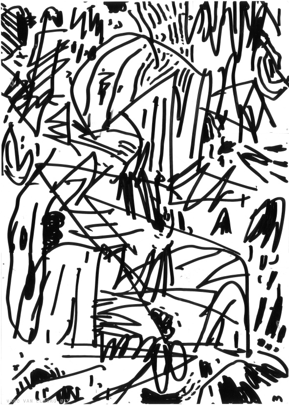 591x827 Non Objective Line Drawing Grid Points Distance2