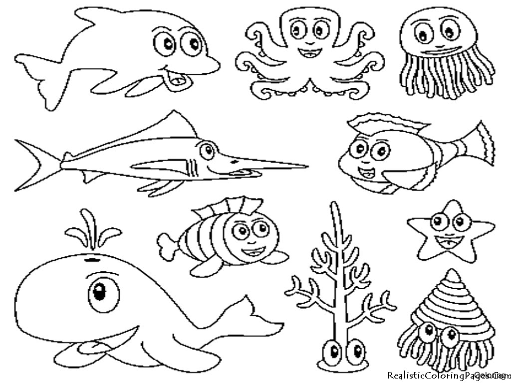 1024x768 Maxresdefault How To Draw Sea Animals Coloring Happy Octopus Easy