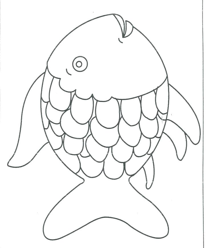 736x868 Ocean Fish Coloring Pages