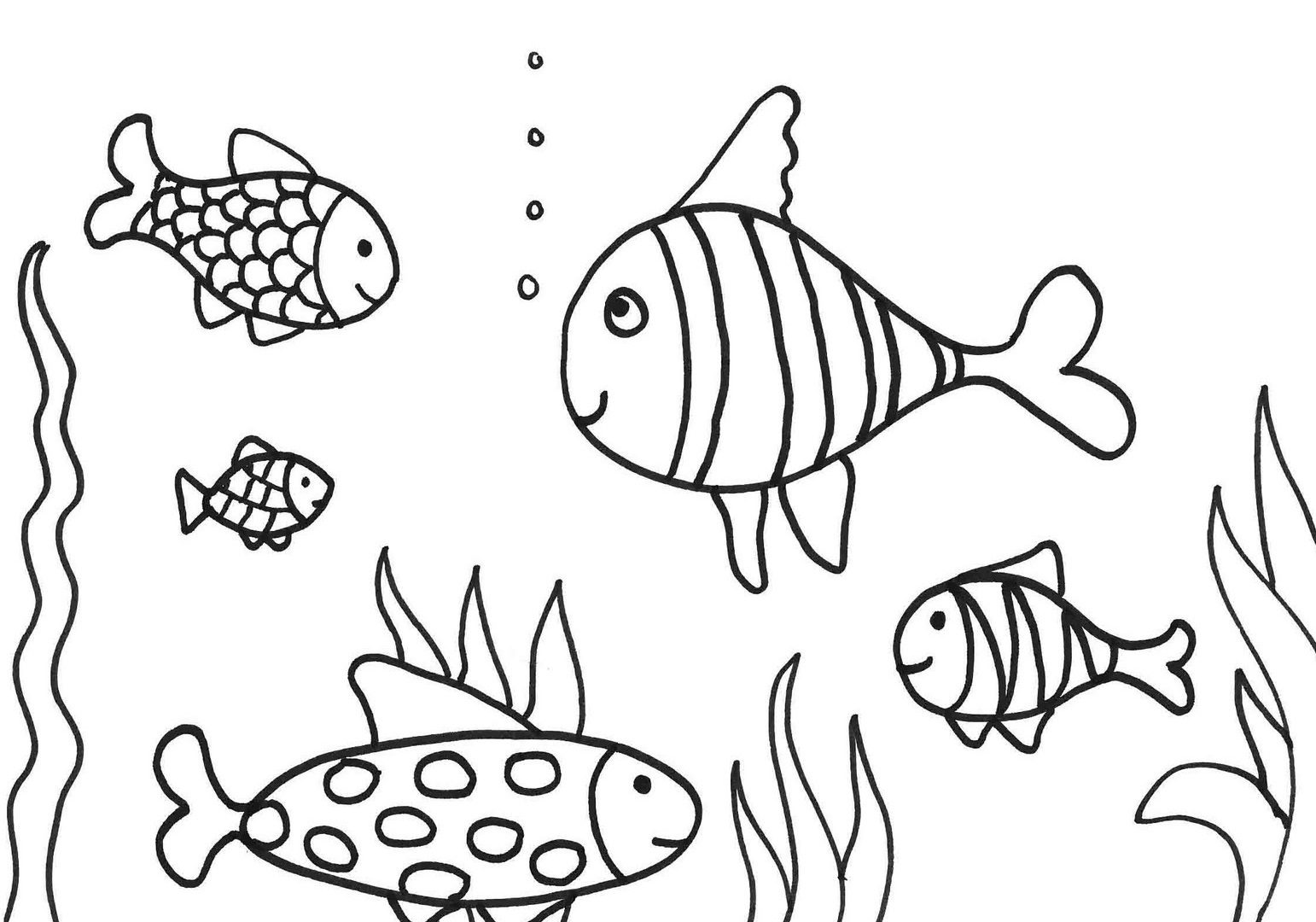 1542x1080 Best Fish Images On Coloring And Drawing Goldfish Pages