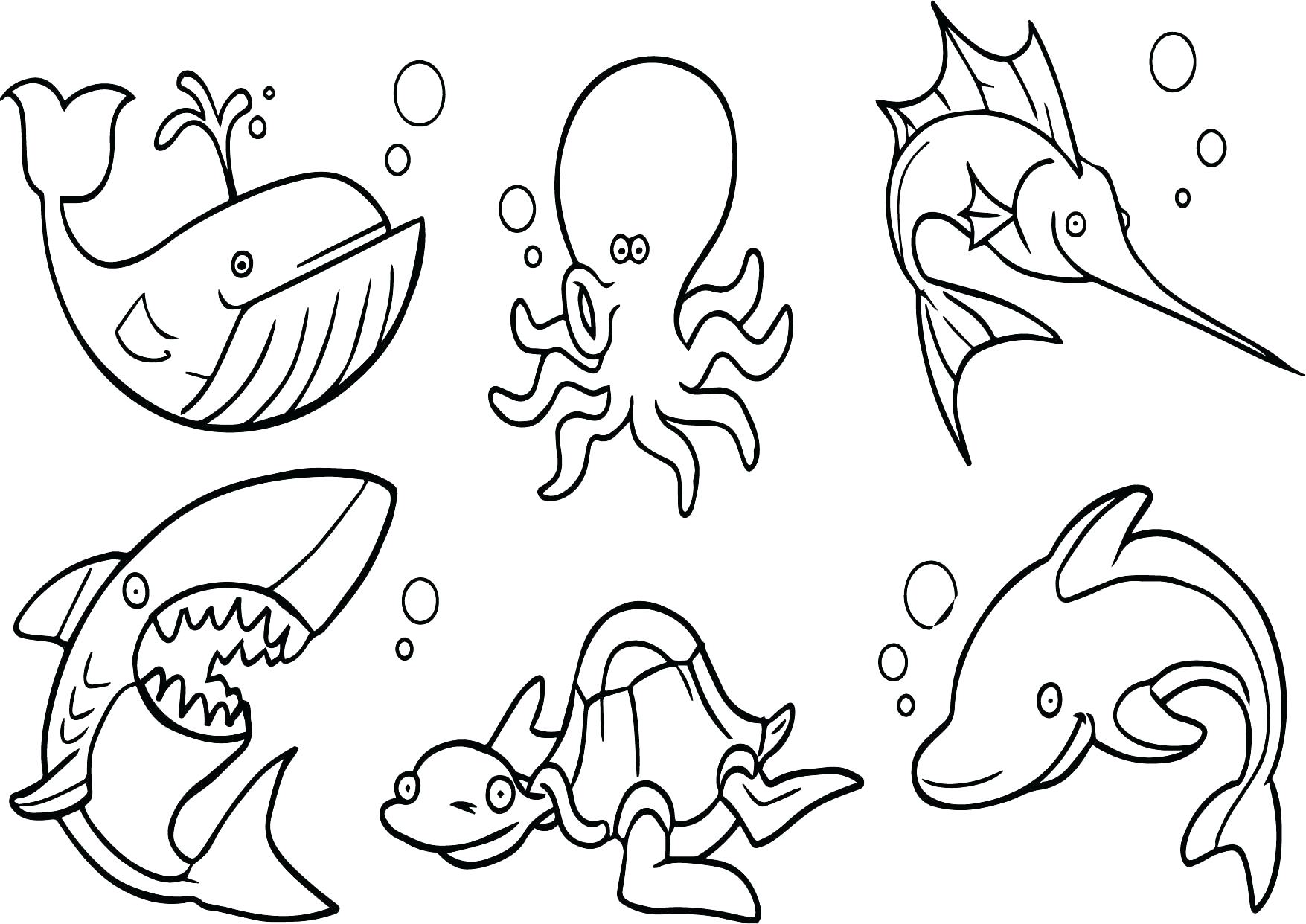 1755x1242 Coloring Ocean Scene Coloring Page Free Printable Pages. Ocean