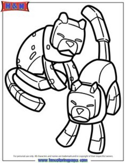 250x323 Minecraft Ocelot Coloring Pages