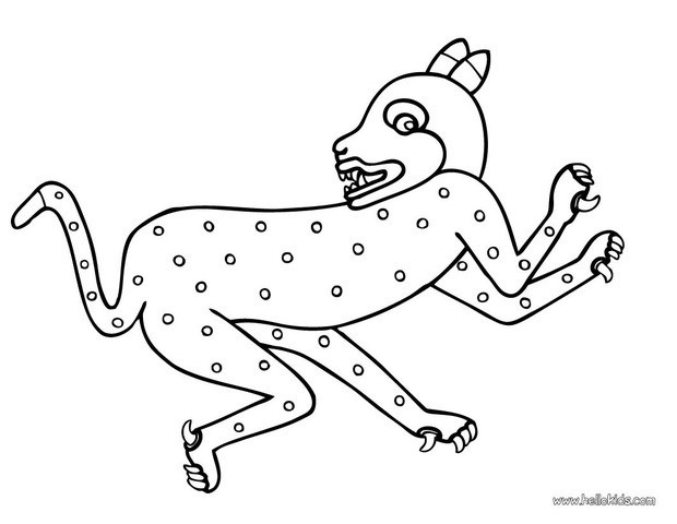 620x480 Ocelot Coloring Pages