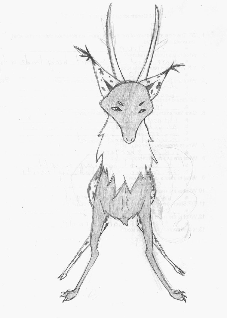 755x1059 Ocelot Gazelle By Sleeepyhollow