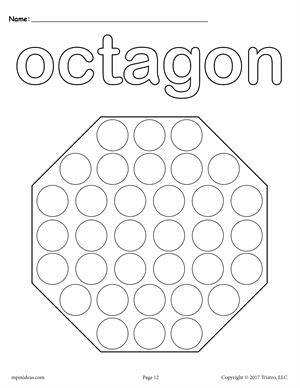 300x388 Free Octagon Worksheet
