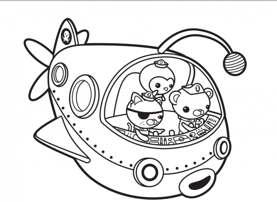 960x700 Get This Octonauts Coloring Pages Printable 31616 !