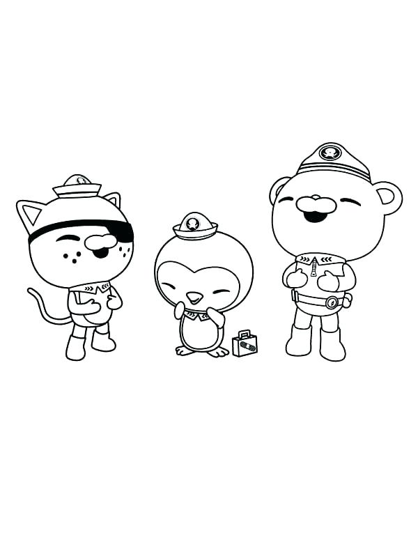600x775 Octonauts Coloring Pages Coloring Pages Coloring Pages S Coloring