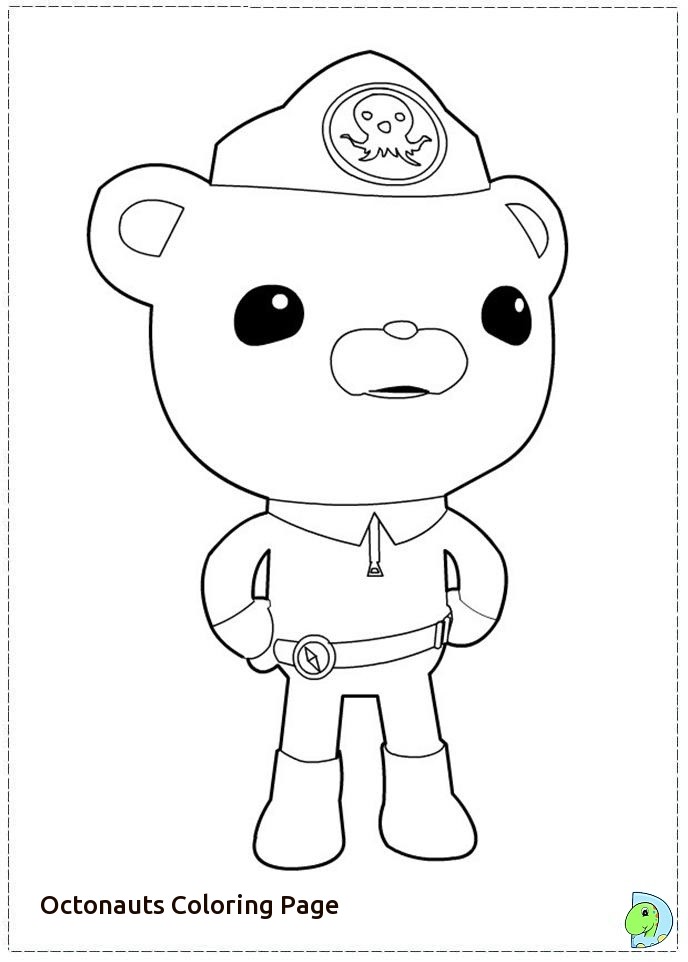 688x962 Octonauts Gup C Coloring Pages On Black And White Picture