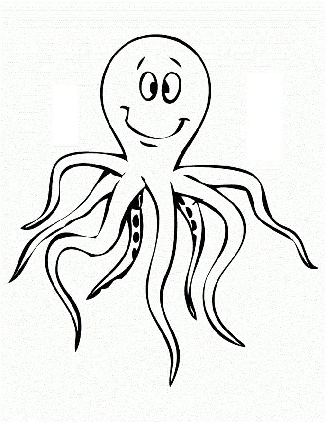 Octopus Cartoon Drawing at GetDrawings | Free download