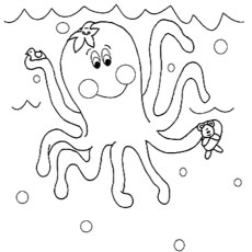 230x230 Top 10 Free Printable Octopus Coloring Pages Online