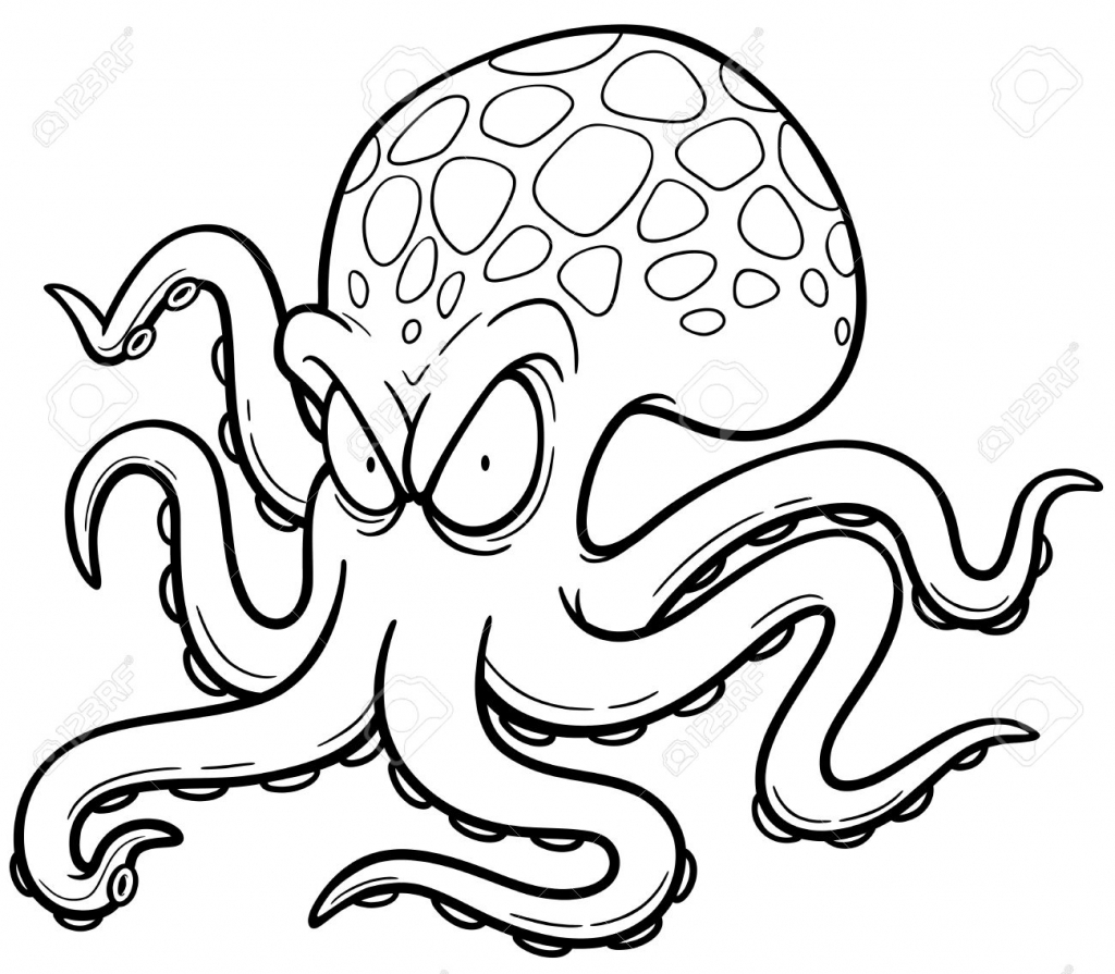 1024x895 Cartoon Octopus Drawing Octopus Drawing Google Search Drawings