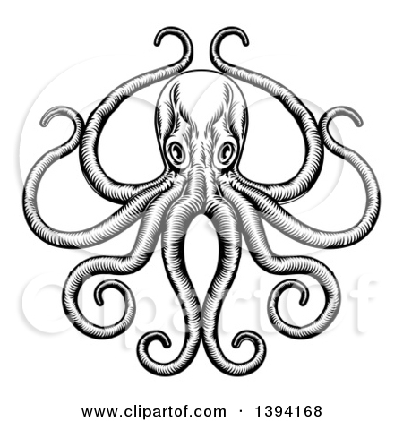 450x470 Tentacles Clipart