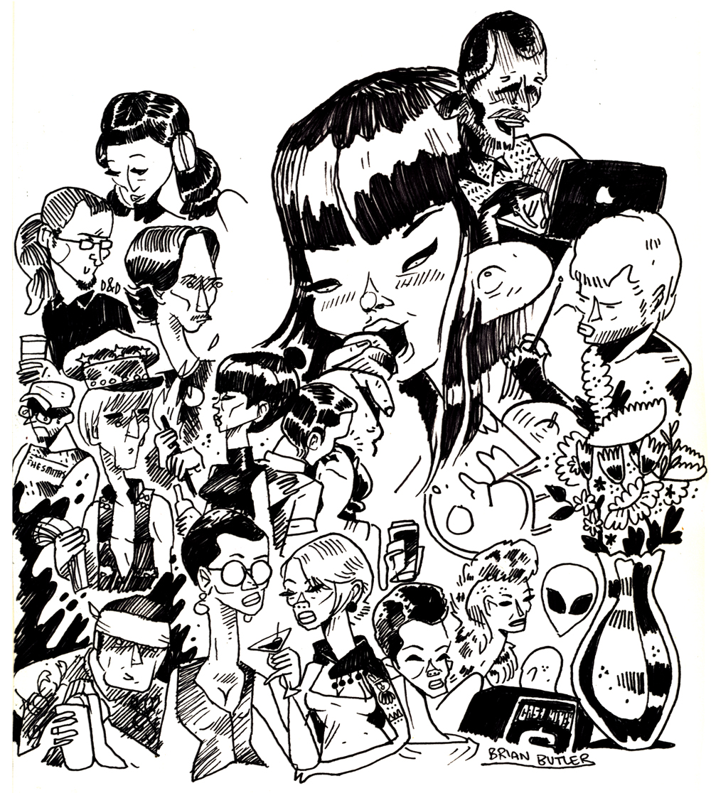 1000x1116 Concert Drawings