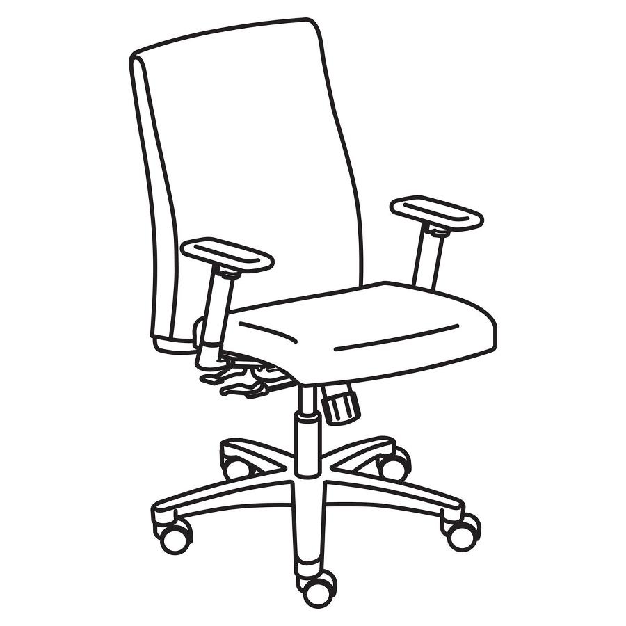 900x900 Hon Ignition Hiwm1 Mid Back Management Chair