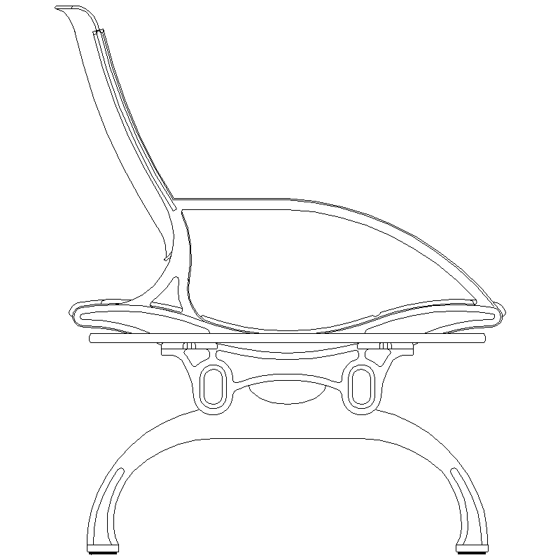 800x800 Office Chair 8 Cad Block Free Download