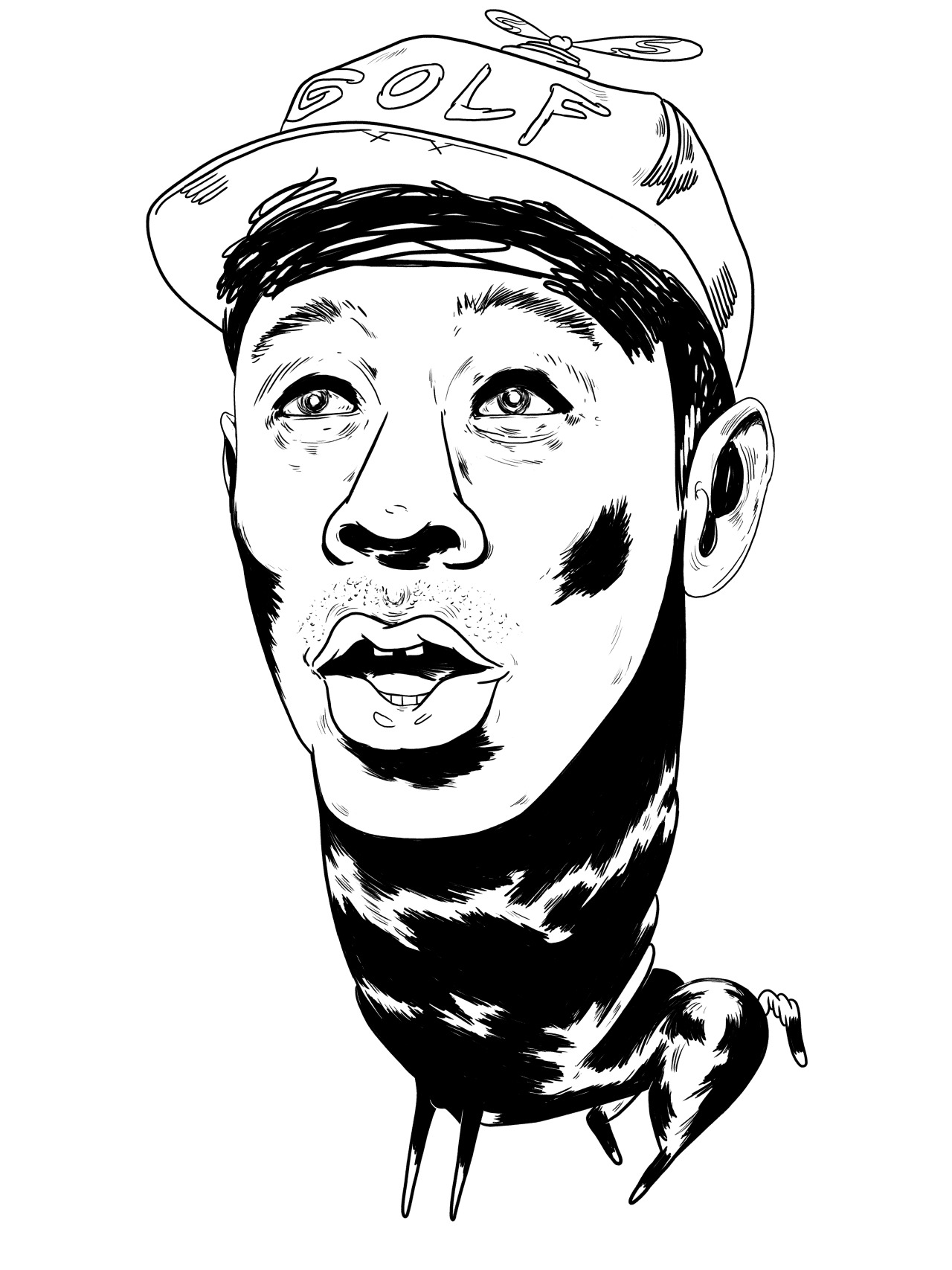 1280x1707 Art) By Renaps Parisi Tyler, The Creator, The Beast