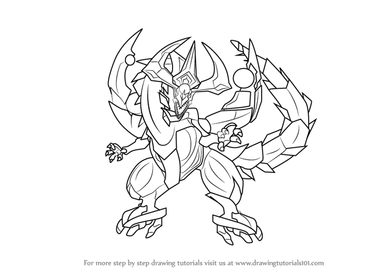800x565 Learn How To Draw Odd Eyes Pendulum Dragon From Yu Gi Oh! Official