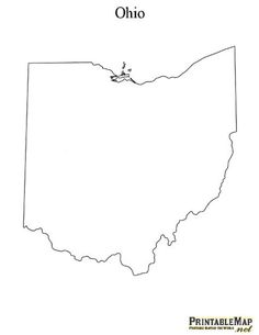 236x305 Ohio State Outline Coloring Page. Copy The Image And Paste Into