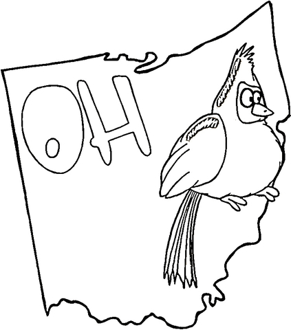 423x480 Ohio Coloring Page Free Printable Coloring Pages