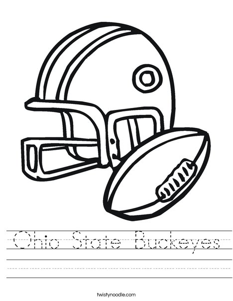 468x605 Ohio State Buckeyes Worksheet