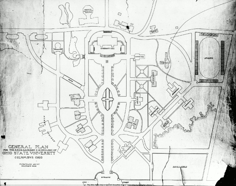 800x632 The Ohio State University Proposed Packard Campus Plan