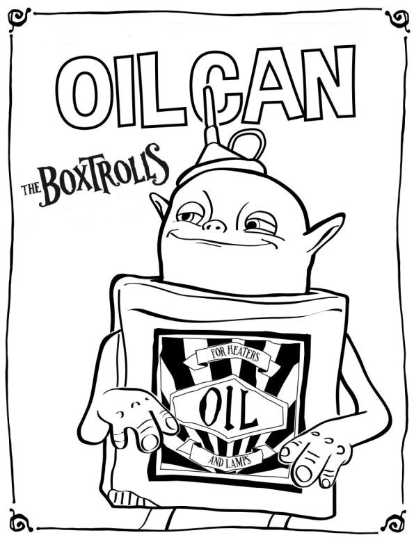 595x780 Kids N 10 Coloring Pages Of Boxtrolls
